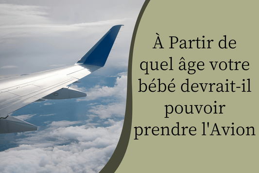 À Partir de quel âge votre bébé devrait-il pouvoir prendre l'Avion - Hanagamise