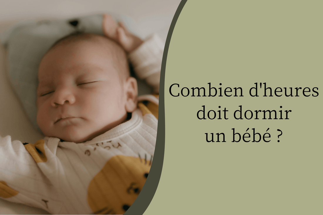 Combien d'heures doit dormir un bébé ? - Hanagamise