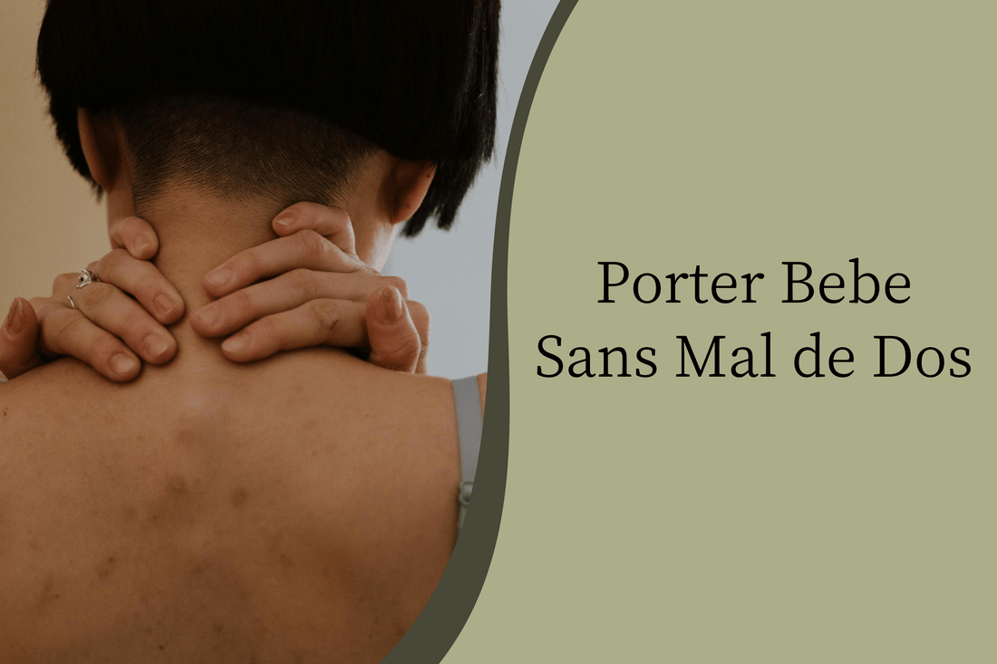 Porter Bebe Sans Mal de Dos - Hanagamise