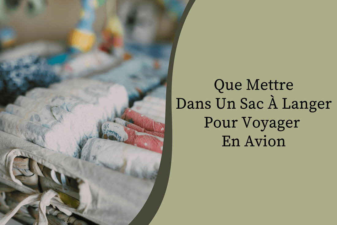 Que Mettre Dans Un Sac À Langer Pour Voyager En Avion - Hanagamise