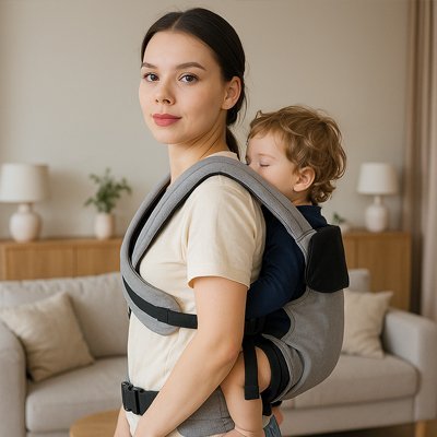 Porte Bebe Physiologique Linergo porte dos