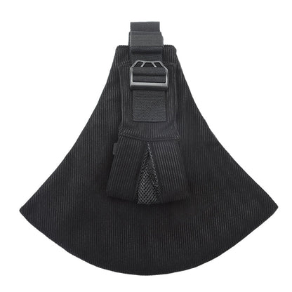 Porte bebe Portelio corp de roi texture noir attache sangle