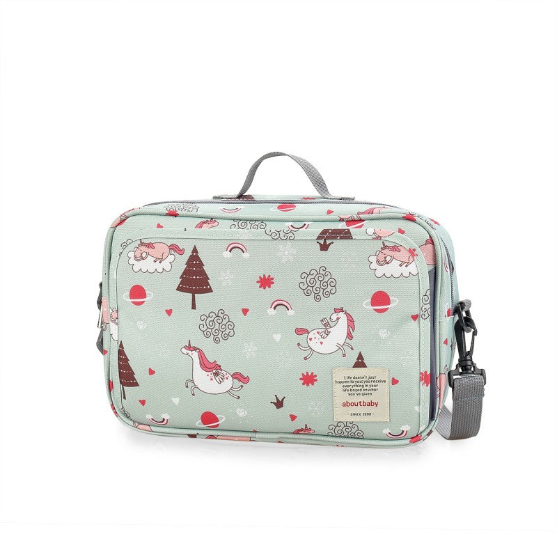 Trousse de toilette Pousago licorne beige