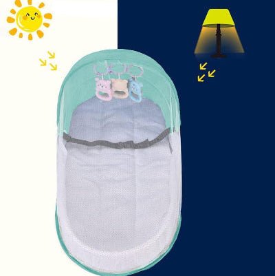 Berceau de Voyage - BabyNest™ - Vert - Hanagamise