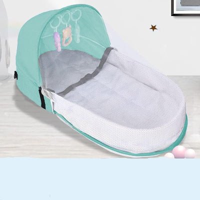 Berceau de Voyage - BabyNest™ - Vert - Hanagamise