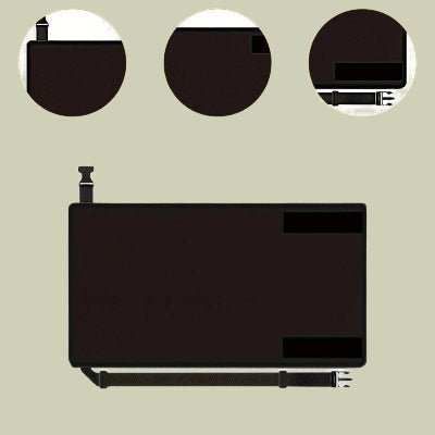 Lit Bebe Avion - FlyEase™ - Noir - Hanagamise