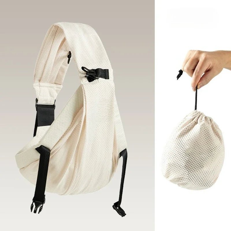 Portable Baby Sling Baby Carrier Wrap Toddler Backpack Shoulder Bag Bebe Carriers Newborn Backpacks Infant Bags for New Born - Hanagamise