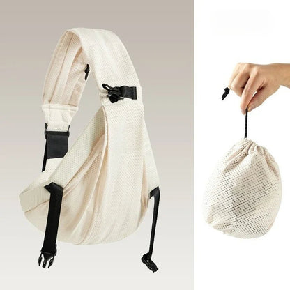 Portable Baby Sling Baby Carrier Wrap Toddler Backpack Shoulder Bag Bebe Carriers Newborn Backpacks Infant Bags for New Born - Hanagamise