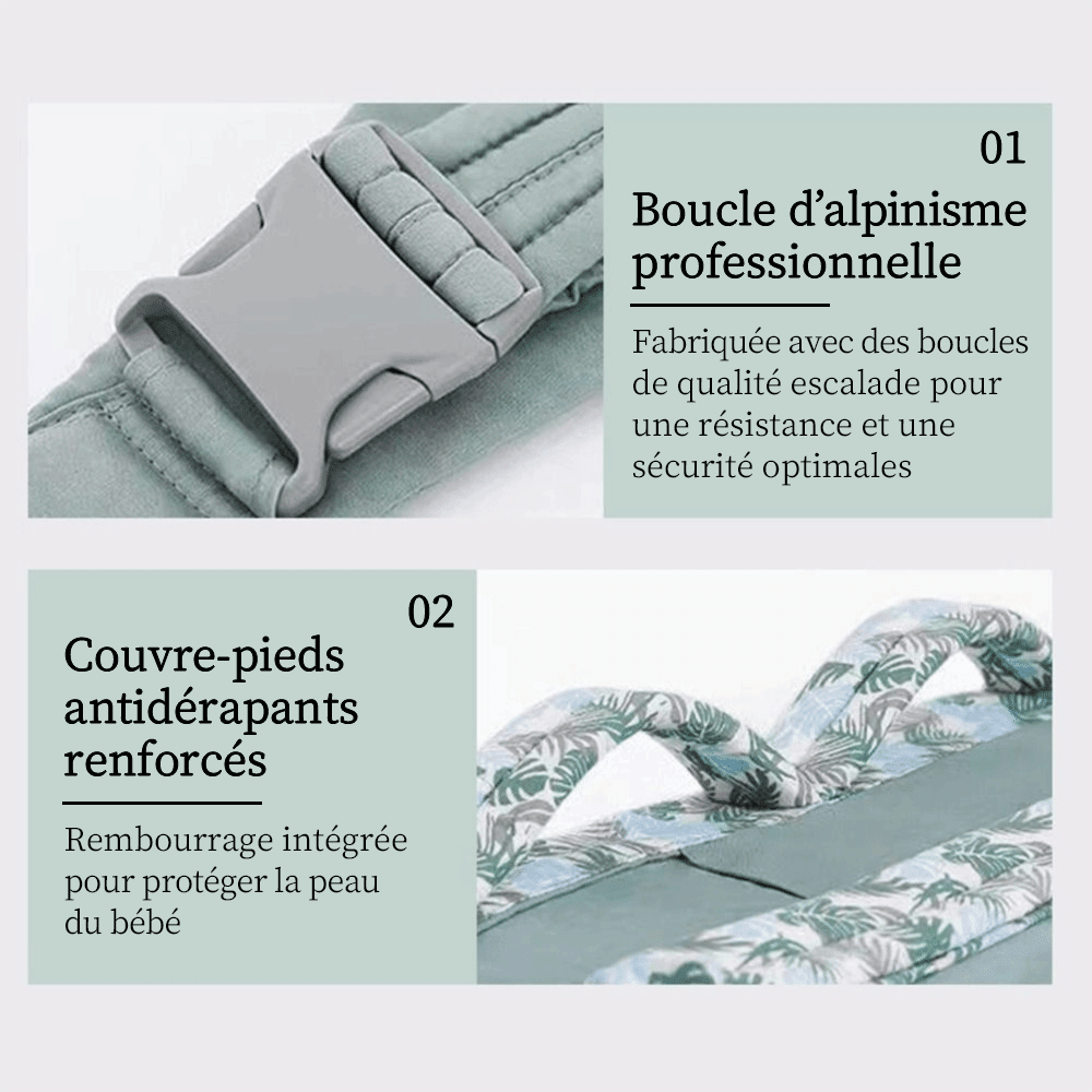 Porte-bébé souple Portelien et ses details