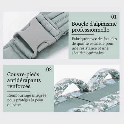 Porte-bébé souple Portelien et ses details