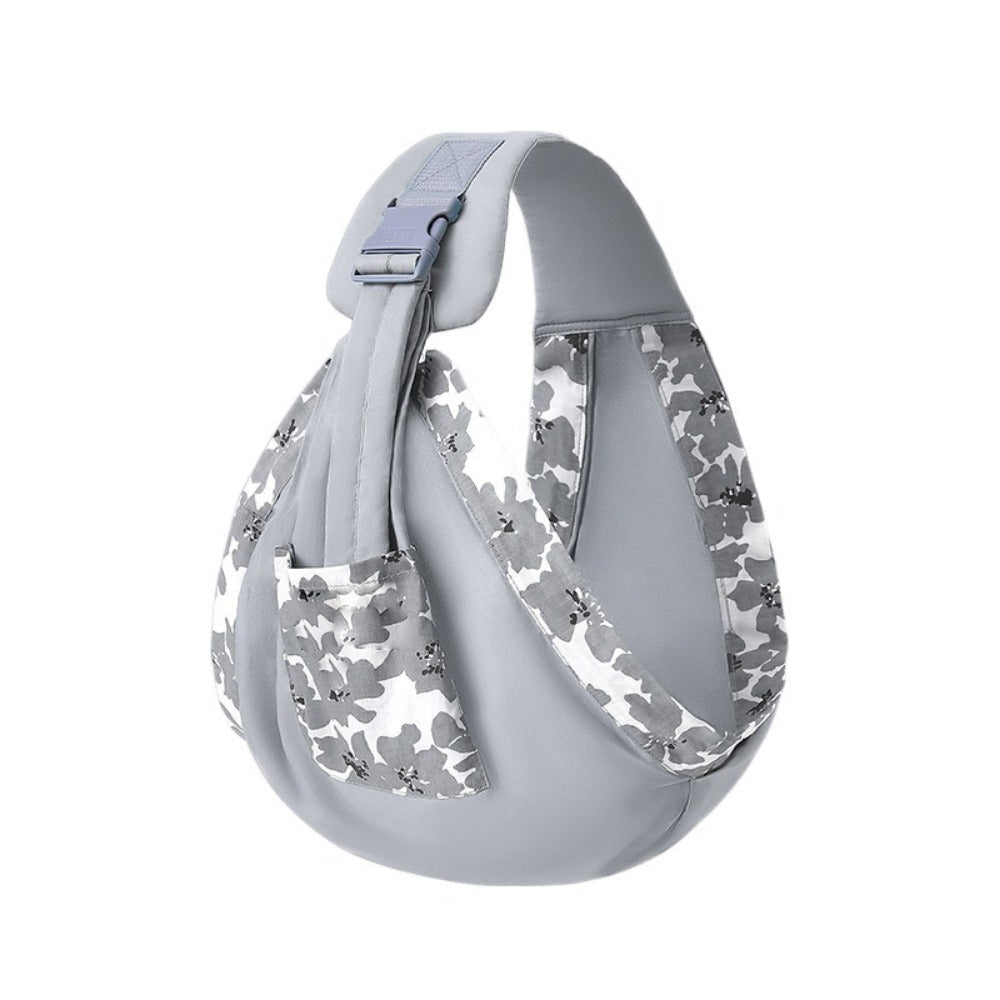 Porte-bébé souple Portelien de couleur gris