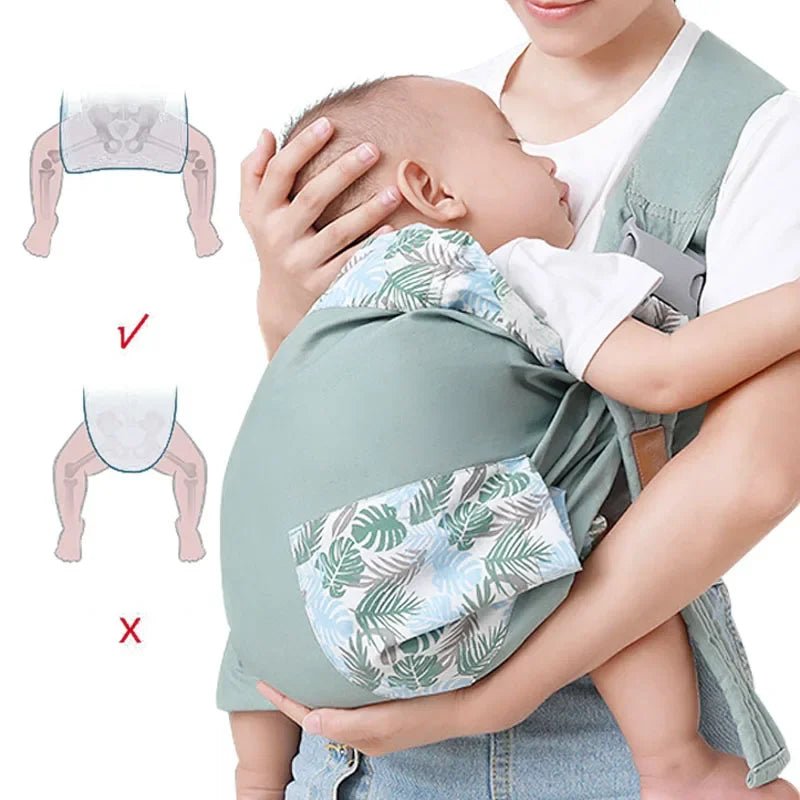 Porte bebe souple Portelien confort physiologique