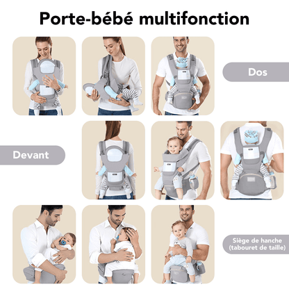 Porte bebe Evolutransport et ses Multitudes de Fonctions