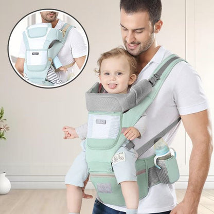 porte bebe vert change et evolue