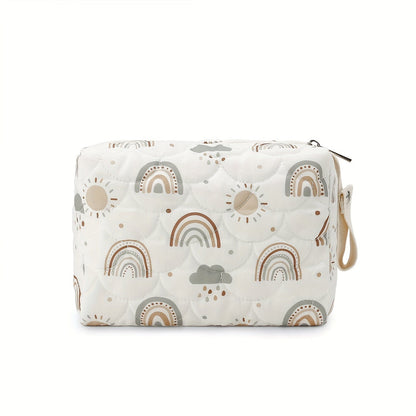 sac a langer vue face blanc soleil