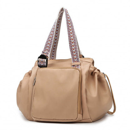 sac a langer fourre tout elegant beige